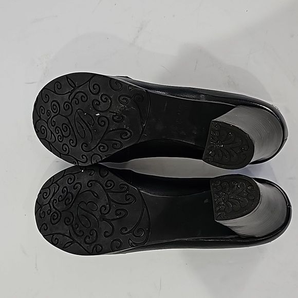 Brighton Debra Brown Leather pumps block heel Size 7.5 - Picture 7 of 10